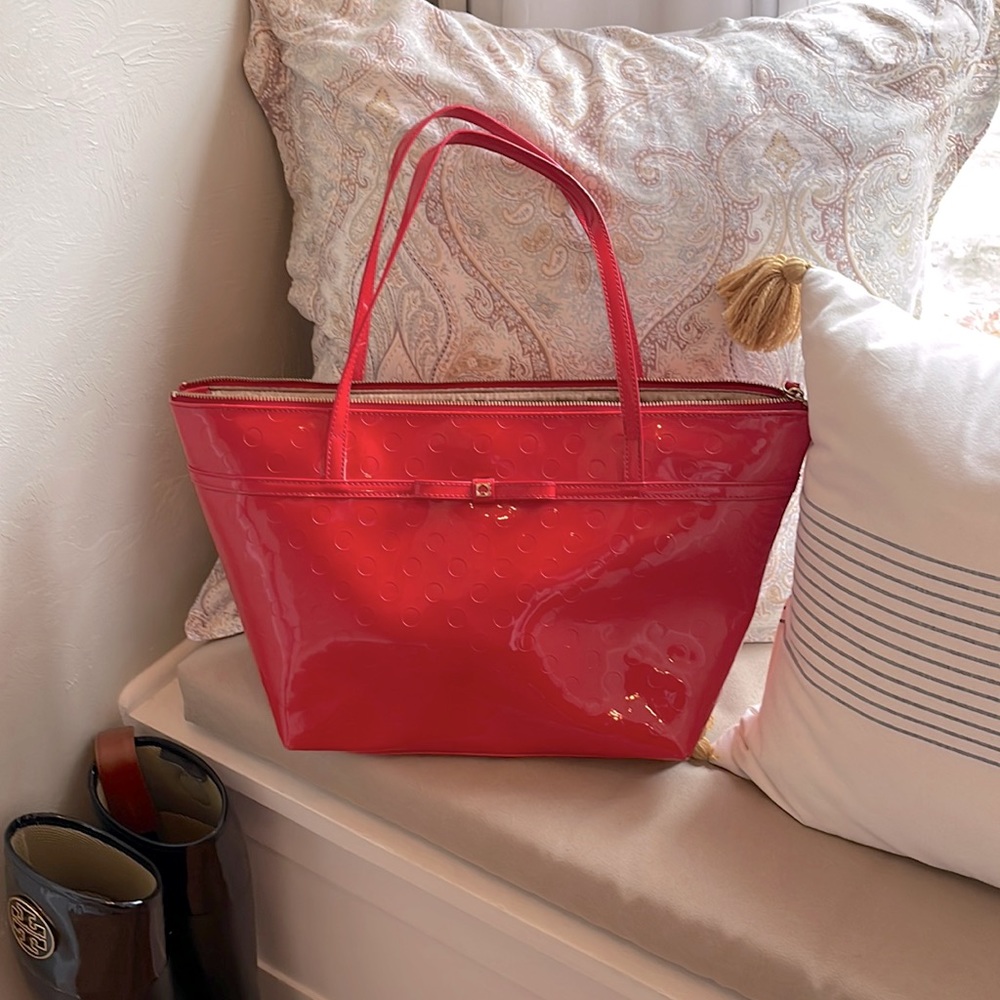 Kate Side Coral Tote